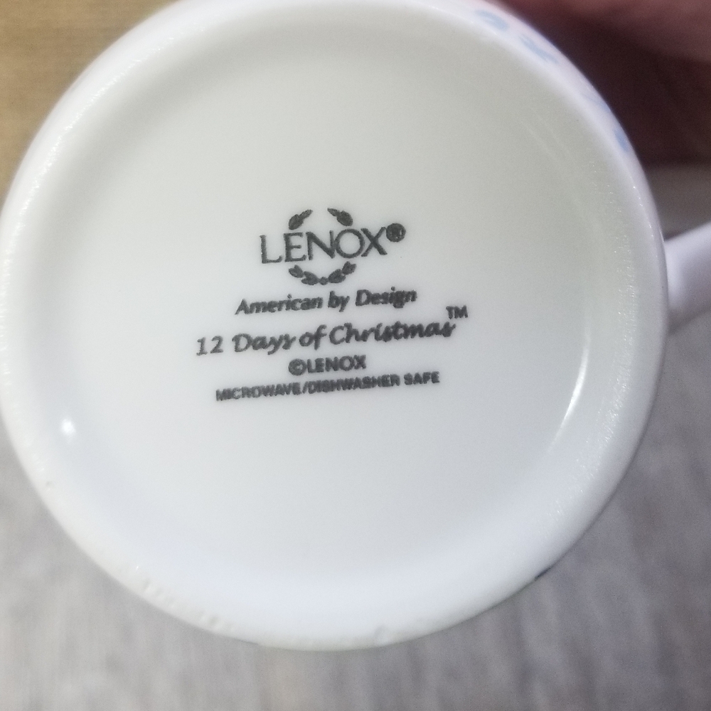 Lenox 12 Days Of Christmas Mugs (Vintage) - Picture 3 of 15
